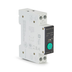 Siguranta Smart WIFI , TUYA, Control La Distanta, Protectie Suprantesiune, Supracurent, Subtensiune, Temperatura, Control Vocal