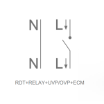 Siguranta Smart WIFI , TUYA, Control La Distanta, Protectie Suprantesiune, Supracurent, Subtensiune, Temperatura, Control Vocal