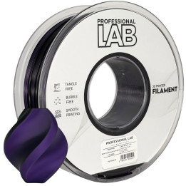silk pla dual color negru violet | prof. lab