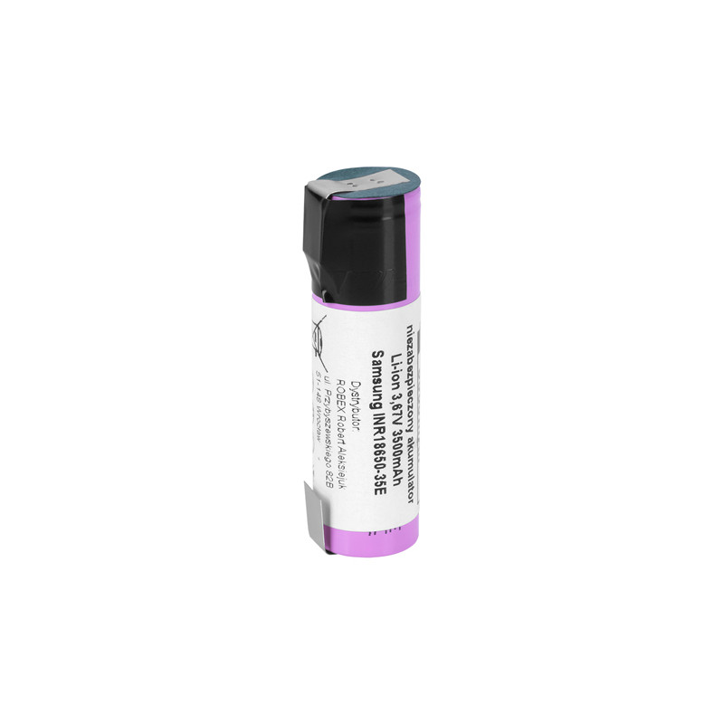 acumulator 18650 3500mah 3.7v inr18650-35e-ft samsung