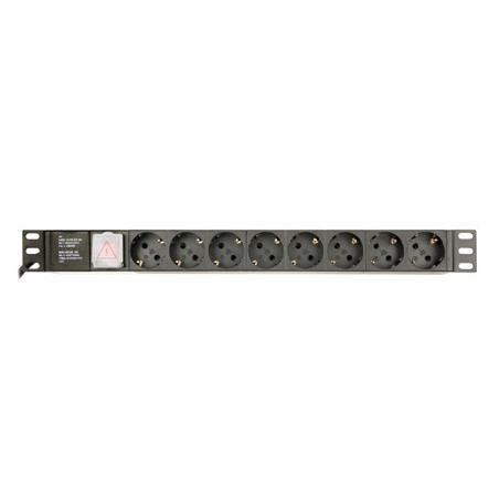 pdu rack 1u 8 prize 3680w 3m gembird