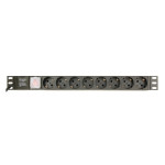 pdu rack 1u 8 prize 3680w 3m gembird