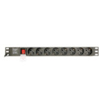pdu rack 1u 8 prize 3680w 3m gembird
