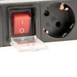 pdu rack 1u 8 prize 3680w 3m gembird