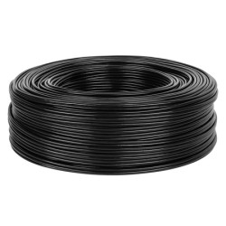 cablu 2rca 4mm negru rola