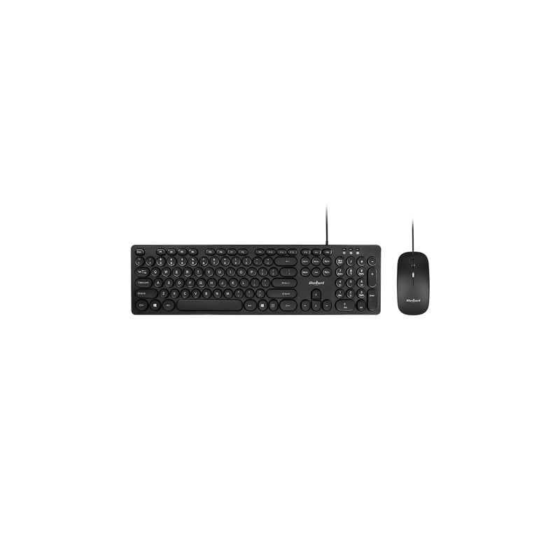 kit tastatura si mouse cu fir wds200 rebel
