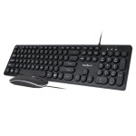 kit tastatura si mouse cu fir wds200 rebel