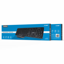 kit tastatura si mouse cu fir wds200 rebel