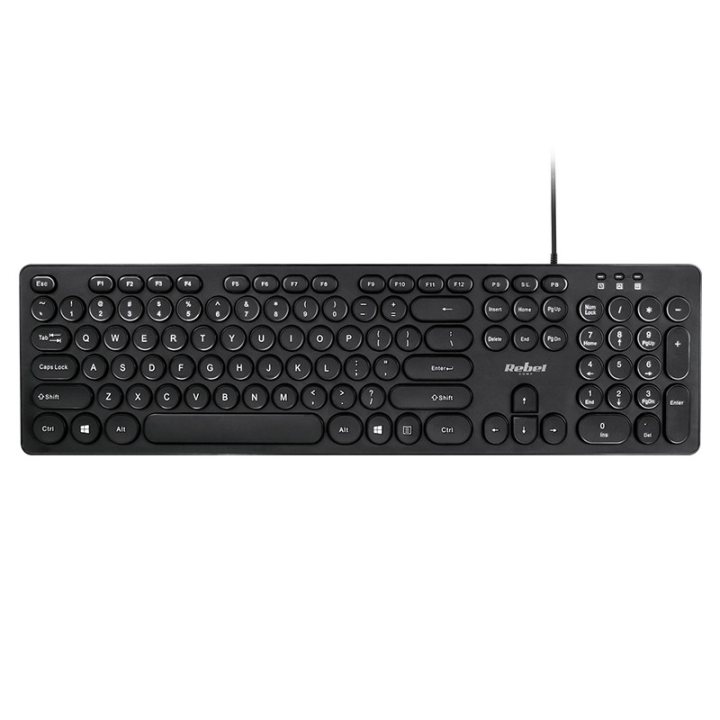 tastatura cu fir wdk100 rebel