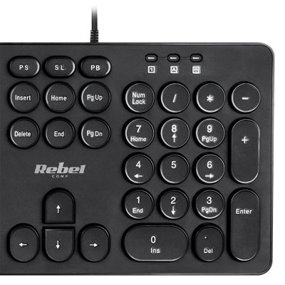 tastatura cu fir wdk100 rebel