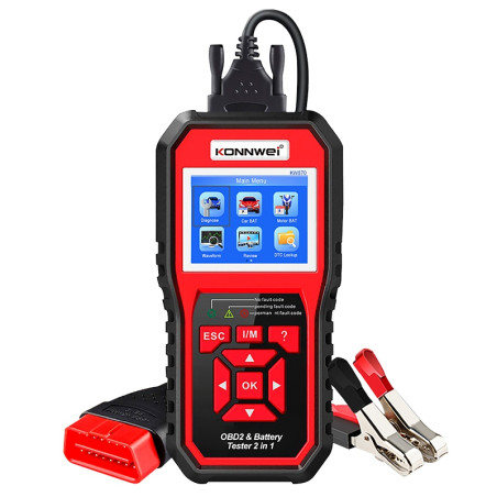 multimetru diagnoza auto obd2 kw870 konnwei
