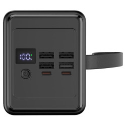 power bank 70000mah pd 20w 4 usb-a / 2 usb-c platinet