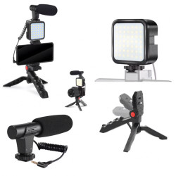set vlogging 4in1 platinet