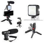 set vlogging 4in1 platinet