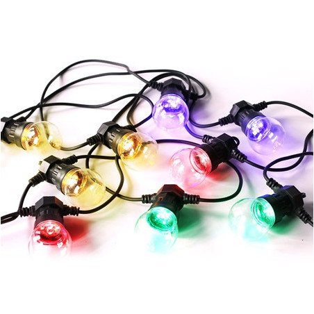 sir led iluminat festiv rgb ip44 platinet