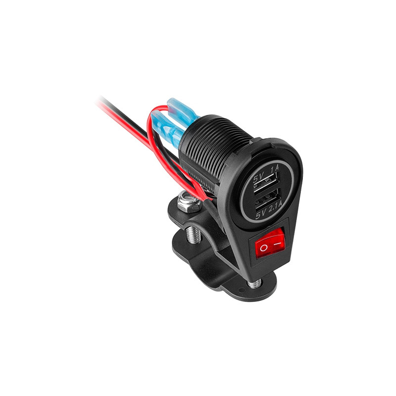mufa alimentare moto 2xusb 3100 ma mufa alimentare moto 2xusb 3100 ma