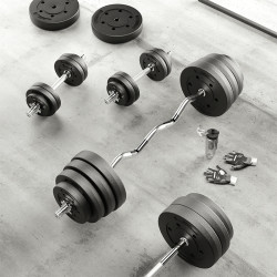 bara barbell 120cm 5.6kg max 170kg rebel active
