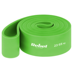 set 5 benzi elastice tpe power band 4-55kg rebel active