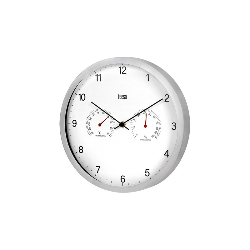 ceas perete 30cm termometru higrometru teesa