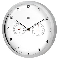 ceas perete 30cm termometru higrometru teesa