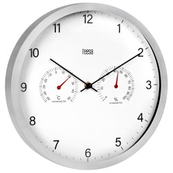 ceas perete 30cm termometru higrometru teesa