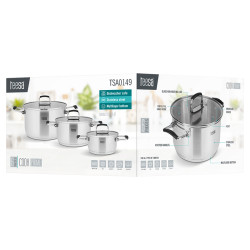 set oale inox 304 teesa cook prime