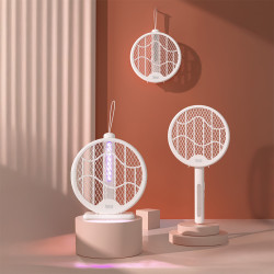 paleta electrica swatter anti insecte 3 in 1 teesa