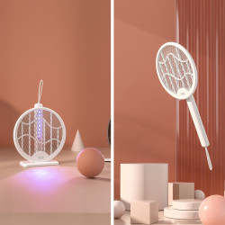 paleta electrica swatter anti insecte 3 in 1 teesa