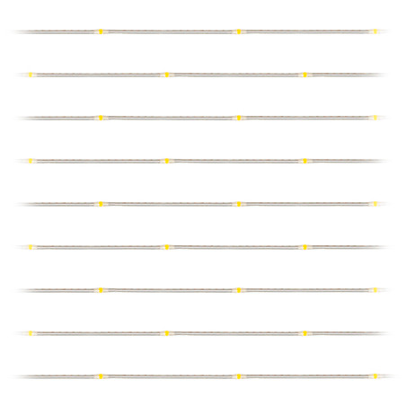 decoratiune led alb cald 10m rebel