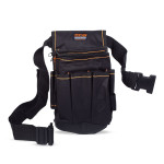 centura multifunctionala suport scule - 15 x 20 x 10 cm - neagra