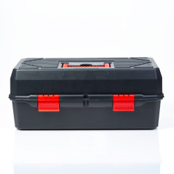 geanta de scule cu tava de deschidere - plastic - 250 x 495 x 230 mm
