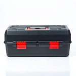 geanta de scule cu tava de deschidere - plastic - 250 x 495 x 230 mm