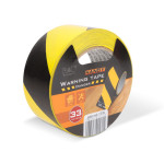 banda de delimitare pericol - galbena / neagra - 50 mm x 33 m