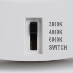 lampa led de tavan cu senzor de miscare - 18w - 1440 lm - 110-240v - ip20