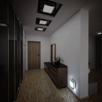 lumina de directie - cu senzor de miscare si senzor de lumina - 4 x aa - argintiu periat