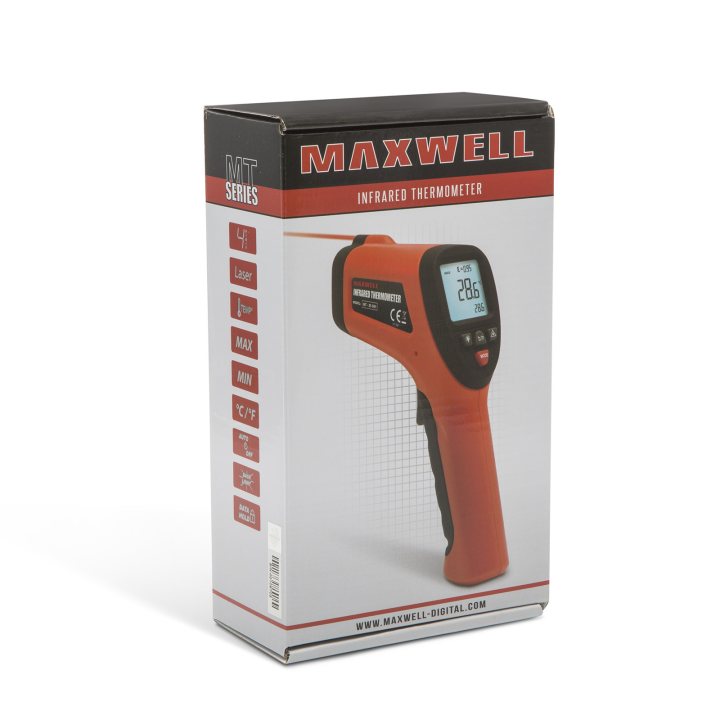 termometru digital -50 °c... +380 °c maxwell digital