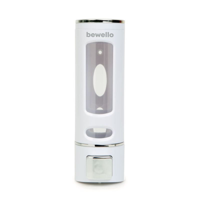 dozator de sapun - actionat manual - 400 ml - montat pe perete - alb