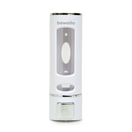 dozator de sapun - actionat manual - 400 ml - montat pe perete - alb