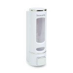 dozator de sapun - actionat manual - 400 ml - montat pe perete - alb