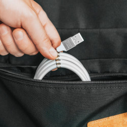 cablu de date - microusb - 2a - magnetic