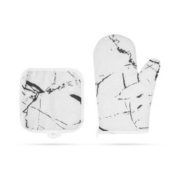 set manusi de bucatarie si suport pentru oale - 25 cm