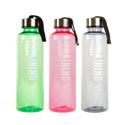 sticla sport - plastic transparent - 550 ml - 3 culori