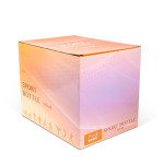 sticla sport - plastic transparent - 550 ml - 3 culori