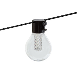 sir de lumina inteligenta - 100-240v - 25 led-uri alb cald - 15 m - bluetooth
