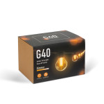 sir de lumina inteligenta - 100-240v - 25 led-uri alb cald - 15 m - bluetooth