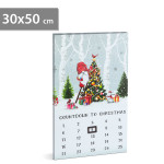 calendar led - 2 x aa, 30 x 50 cm calendar led - 2 x aa, 30 x 50 cm