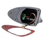 antena auto  aripioara de rechin - negru