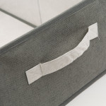 cutie depozitare - 38,5 x 24 x 16,5 cm - gri