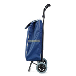 troler de cumparaturi cu roti - 100 x 36 x 25 cm, 30 kg, poliester, 5 culori
