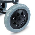 troler de cumparaturi cu roti - 100 x 36 x 25 cm, 30 kg, poliester, 5 culori